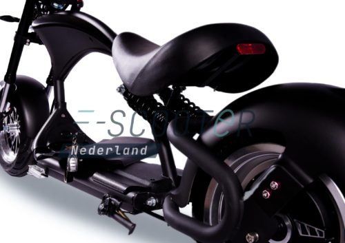 E-chopper 3.0 escooter ecruiser mat zwart