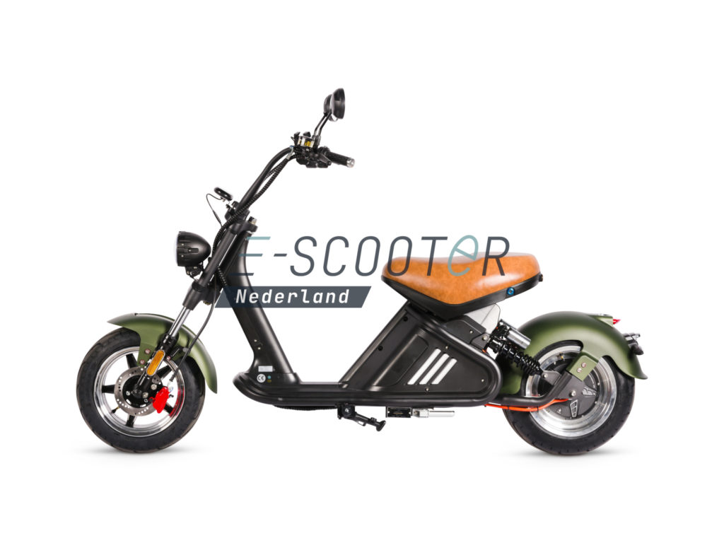 E-chopper 4.0 pro escooter ecruiser groen