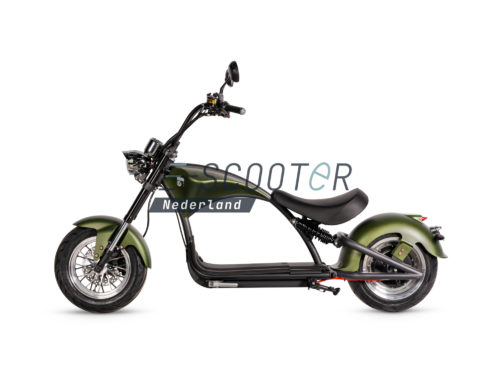 E-chopper 3.0escooter ecruiser mat zwart