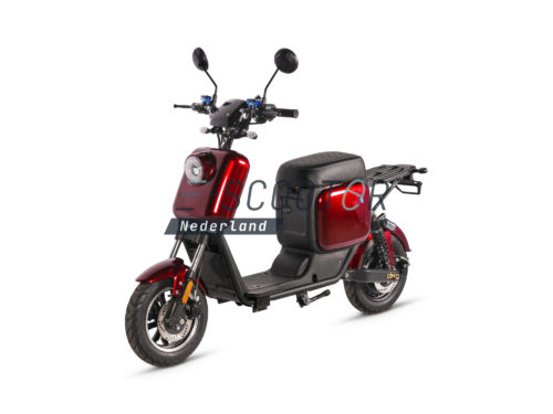 E-chopper city compact escooter ecruiser rood