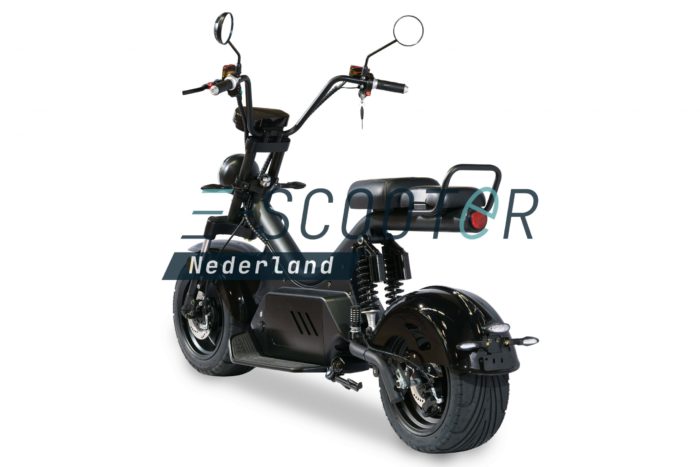 E-chopper gts pro escooter ecruiser zwart