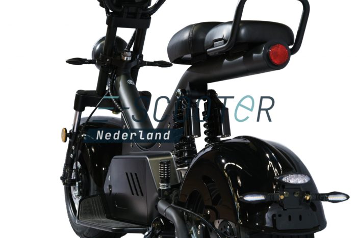 E-chopper gts pro escooter ecruiser zwart